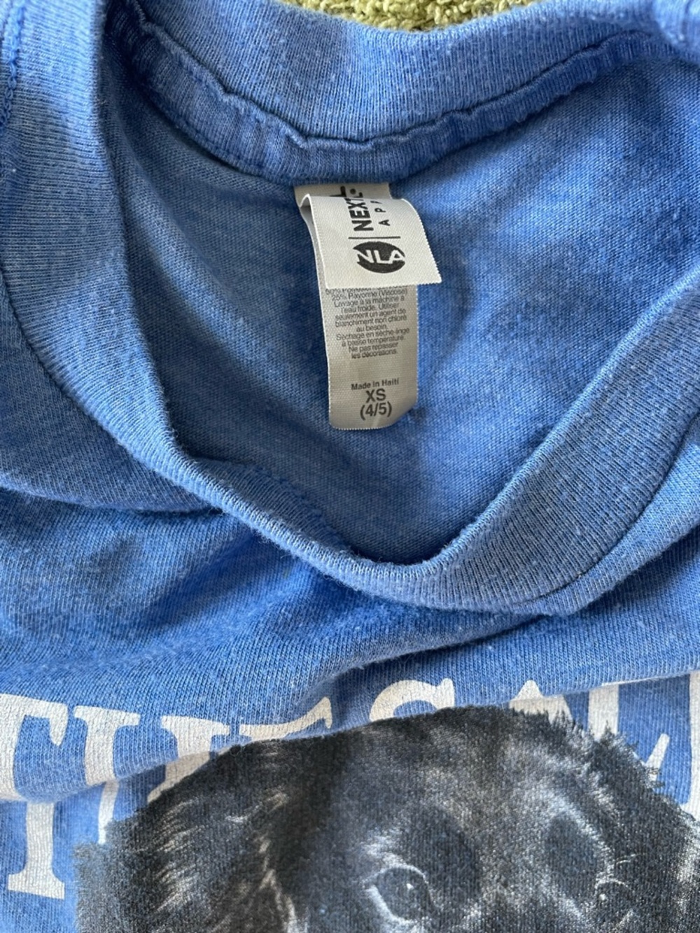 Salty Dog Cafe Hilton Head Blue Dog Graphic Tee Kids Shirt Short Sleeve Size XS - Picture 5 of 5
